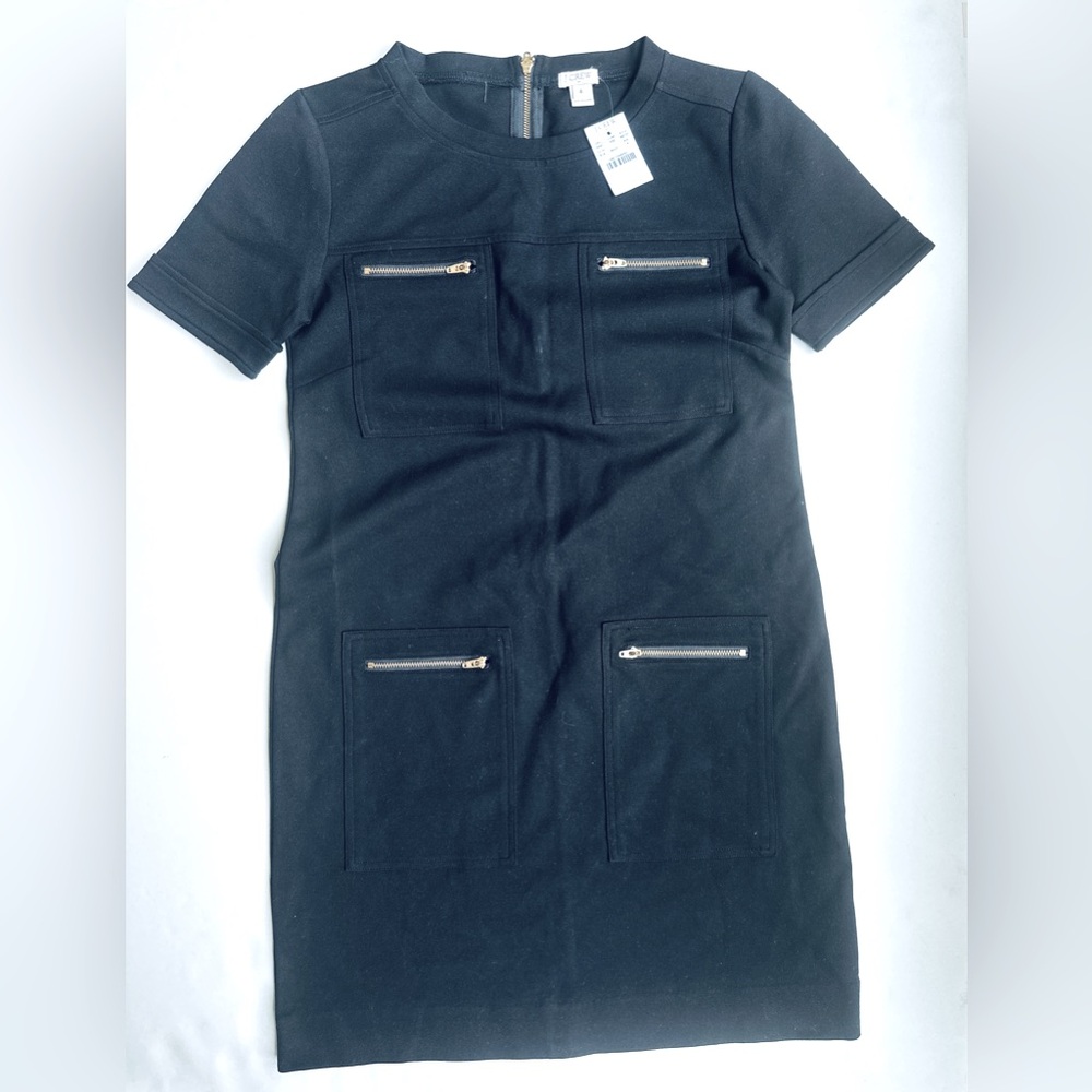 JCREW BLACK DRESS